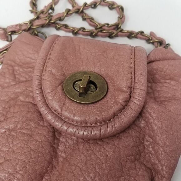 SPRING MAUVE FAUX LEATHER CROSSBODY BAG - Picture 4 of 14